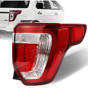 Tail Light Assembly Compatible with Ford Explorer Police 2016 2017 2018 2019, Right Passenger Side Brake Rear Halogen Lamp Replace FB5Z13404A FO2801251