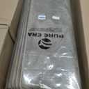 PURE ERA Carpet Stair Treads Ultra Plush 9.5" X 30"Soft Bullnose Indoor Stair Protectors Pet-Friendly Non-Slip Skid Resistant Tape Free Washable Reusable(14 Pieces, Cream Gray)