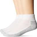 No Nonsense mens Cushioned Ankle Socks, 11 Pair Pack Casual Sock, 11 pair pack