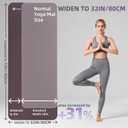 KEEP Extra Thick NBR Yoga Mat for Women & Men, 15mm Thick, 72x32 Large Exercise Mat with Non-Slip Workout Mat for Yoga, Pilates, Stretching, Meditation Wide & Cushioned Fitness Mat