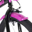 KEANO Zinnia 20 Inch Kids Bike for Girls Ages 3-10 Years, Girls' Bikes with Training Wheels, Streamers, Basket and Doll Seat, Children Bicycles