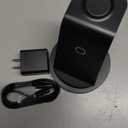 Anlmz 3 in 1 Charging Station for iPhone, Wireless Charger for iPhone 17 16e 16 15 14 13 12 11 X Pro Max & Apple Watch - Wireless Charging Station for AirPods 4 3 Pro (Black)