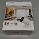 Mini Portable Projector with 4K Support, Bluetooth 5.4 WIFI6, 5watt Sound Base Speaker, 160 ANSI, Android 11, 210 Rotation , Auto Keystone Correction Video Projector HY300 ULTRA