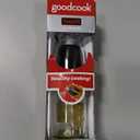 Trudeau Oil Spray Bottle, Glass, Plug-Free Filter for Baking Grilling, 10 oz