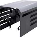 RunNico Pool Pump Covers for Outside Units - ABS Adjustable Pool Pump Motor Cover - Swimming Pool Motor Cover for Above Ground Protection (black-1pc)