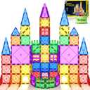 Soyee 102PCS Magnetic Tiles Building Blocks Stem Toys for 3+ Year Old Boys and Girls Montessori Toys Toddler Kids Gifts Parents Approved Sensory Toys