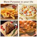 Hovico 130PCS Parchment Paper Baking Sheets, 9x13 Inch, Precut Non-Stick Parchment Sheets for Baking, Grilling, Air Fryer, Steaming, and More (Unbleached) - Perfect for BBQ, Picnic, Festival, Bread