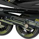 Roller Derby AERIO Q-60 Men's Inline Skates, Black/Yellow, Size 8