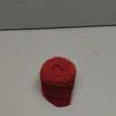 Ribbli Red Velvet Ribbon 3 Inch Handmade Frayed Vintage Christmas Ribbon for Gift Wrapping Christmas Tree Ornament Wreath Craft Home Decor -3 Yards