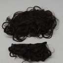 VGbeaty Kids Child Jesus Wig and Beard Set - Dark Brown Halloween Costume Party
