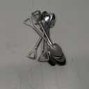 KINGSUPER 15 PCS Mini Shovel Spoons for Desserts 6 inch Stainless Steel Ice Cream Spoons Small spoons