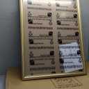 Craig Frames Victoria, 26x38 Large Poster Frame, Wall Hanging, Dual Display Format, Aged Gold 