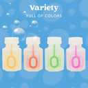 JOYIN 24 Pcs Mini Bubble Wands Assortment Party Favors Toys for Kids Child, Summer Gifts Bubbles Fun Toys,Wedding, Bath Time,Summer Outdoor Gifts for Girls Boys