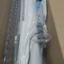 Antarctic Star Tower Fan Portable Floor Fans 85Oscillating Fan Quiet Cooling 12H Timer Remote Control Standing Bladeless Electric 3 Wind Speeds 4 Modes Bedroom Office,36 inch, White