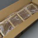 Wingsife Utensils Holder with 4 Compartments, Bamboo Utensil Organizer for Kitchen Countertop, Silverware Caddy Cutlery Holder for Flatware Fork Spoon Spatula, Cooking Utensil (Classic)