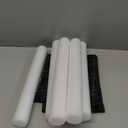 VISEMAN 36 Inch Under Door Stopper - Noise Blocker & Draft Stopper - Machine-Washable Checker Ink Cloth