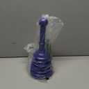 Luigi's Sink Plunger Kitchen - Sink Plunger Bathroom - Drain Bathtub or Shower - Small and Powerful Clog Remover - Commercial Style "Plumbers Plungers" with Large Bellows - Blue - Small