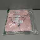 SWOMOG Womens Silk Satin Pajamas Set Short Sleeve Sleepwear Button Down Top and Shorts Loungewear 2 Piece Pjs Set XS-3XL (Medium, Pink)