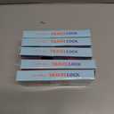 Portable Privacy Lock for Travel - Hotel Door Lock Safety Gadget - Home Security Door Latch 5 Pack