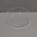 Acrylic Riser Stand - 3" H x 10" D Round Cylinder Shape, Display Stands for Cake, Figurines, Jewelry, and Crafts. Tabletop Acrylic Stand for Art and Decor, Centerpieces, and More