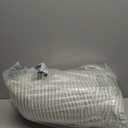 King Size Comforter Set Sage Green Striped 100% Soft Washed Microfiber Jacquard 3 Pieces Striped Bedding Sets Green White Comforter for All Seasons and 2 Pillowcases Comfort Breathable