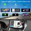 Carpuride W903 Wireless Carplay & Android Auto with Dash Cam - 9.3" HD IPS Touch Car Play Screen for Car, 4K Front & 1080P Rear Camera, Loop Recording, Bluetooth Audio, Mirror Link, GPS, Siri