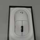 Logitech G PRO X Superlight 2 Wireless Gaming Mouse, 60g Pro-Grade with 5 Programmable Buttons, 44k DPI Sensor, 8kHz Report Rate, USB-C Charging for PC/Mac - White