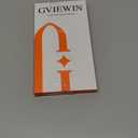 GVIEWIN for iPhone 17 Pro Max Case, Compatible with MagSafe][Upgraded Full Camera Protection][Cute Wave Frame, Glossy Slim Shockproof Protective Magnetic Phone Case for 17 Pro Max 6.9'', Clear/Orange