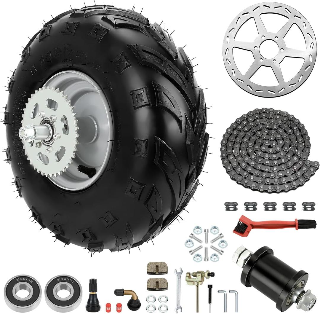 145/70-6 145/70/6 Mini Bike Rear Wheel for GMB100 Coleman CT100U