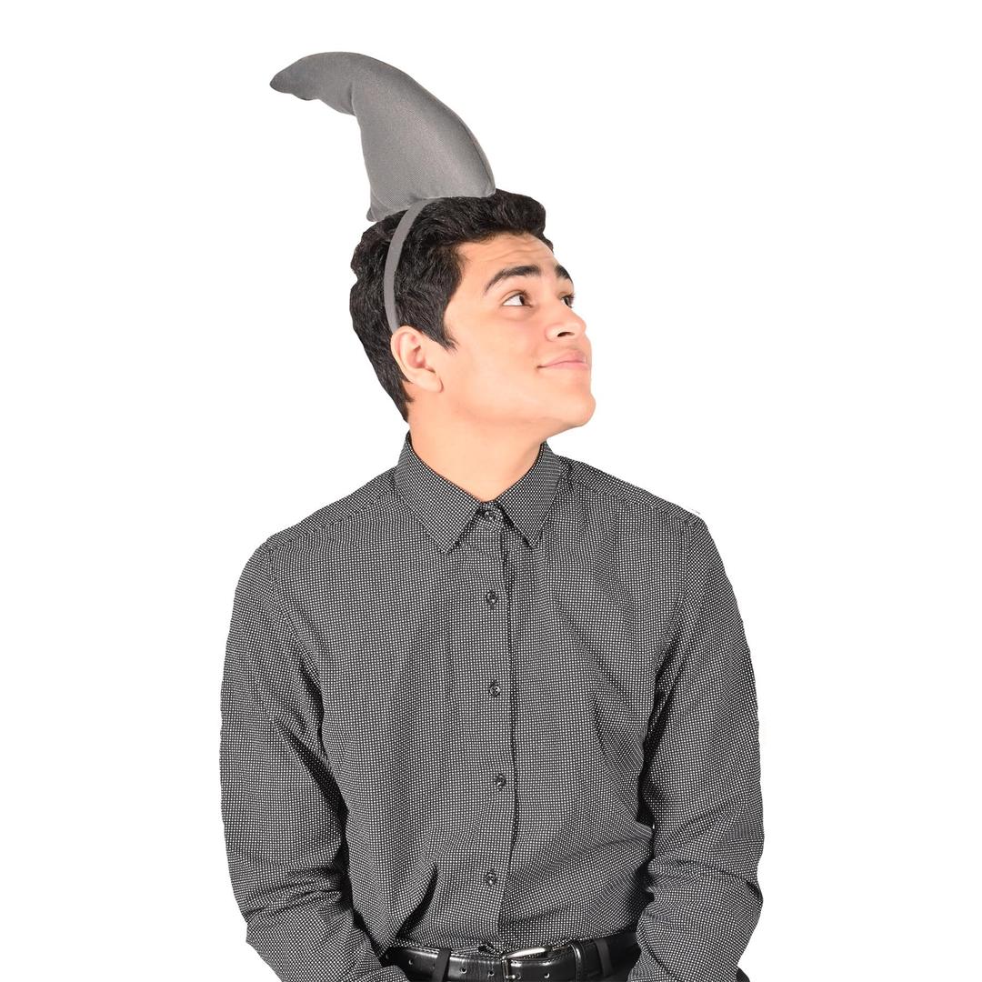 Beistle Shark Fin Headband | One Size | Grey | 1 Pc