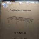 14 Inch High Twin Bed Frame,Foldable Metal Platform Bed Frame with Steel Slat Support,Noise Free,No Box Spring Needed,Under Bed Storage,Easy Assembly,Heavy Duty Twin Size Bed Frame for Bedroom