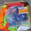 MIRUNAIR Inflatable Bounce House with Slides, Inflatable Water Slide for Kids Backyard, Bounce Water Prak with Air Blower, Splash Pool, Water Cannon, Climbing Wall, Outdoor Backyard Water Park