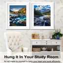 BAISITE Diamond Art Kits for Adults Beginners,2 Pack Round 5D Paint with Diamonds Pictures Full Drill Cross Stitch Home Wall Decor DIY Crafts Kits(12x16 Inches) BSTDPK807-808