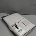 100% Blackout Shield Full Blackout Curtains for Bedroom 84 inch Length 2 Panels Set, Clip Rings/Rod Pocket Faux Linen Black Out Curtains for Living Room, Thermal Insulated, 50Wx84L, Beige