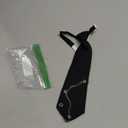 Clip on Neck Ties for Women Girls, Adjustable Pre-tied Womens Tie Solid Color Ladies Neckties for Party Prom School