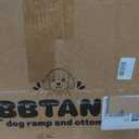 22.8" H Dog Stairs for High Bed, 6-Step Non-Slip Dog Ramp for Bed