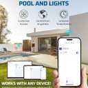 DEWENWILS 800 Series Z-Wave Long Range Timer, Heavy Duty 3HP, 240VAC, 40-Amp Metal Box Smart Switch for Pools, Pumps, Lights, AC Units, Electric Water Heaters, Z-Wave Hub Required, ETL Listed