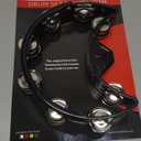 Rhythm Tech Tambourine, Black, inch (DST10)