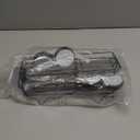 LEVERLOC Shower Caddy Suction Cup, 2 Pack suction shower shelf with Hooks & Soap holder, NO-Drilling Bathroom Holder, Rustproof bathroom organizer, Black