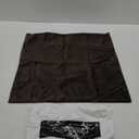 JUSPURBET Throw Pillow Covers Set of 1 Decorative Velvet Pillow Covers for Couch Sofa Bed Soft Cushion Covers Cases with Invisible Zipper for Living Room Home Decor 24x24 inch,Coffee