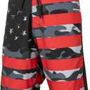 S A Company Men's 4-Way Stretch Board Shorts 42