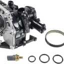 06L121012A Engine Water Pump Fits for 2015-2022 Q3 2.0L, Fits for 2015-2022 A6 Quattro 2.0L, Replace OE 06L121012A 06L121111H 06K121011