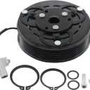 ApplianPar A/C Compressor Clutch Assembly with Plate Pulley Bearing Coil Kit for Subaru Forester 2014-2018