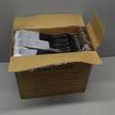 TOPIA HANGER Black Wooden Hangers 30 Pack, Space Saving Coat Hanger with 360 Swivel Cascading Loop Hook, Non Slip Pants Bar and Shoulder Notches for Camisole, Jacket, Suit, Clothes Hangers