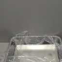 EGMEHOAD Stainless Steel Cat Litter Box 4in Low Entry,Metal Litter Box for Small Cats/Kitty Easy to Clean,Cat LitterBox for Kitten Elderly Cats,Non Stick, No Smell