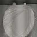 Bemis 170 Durable Plastic Toilet Seat, Elongated, White