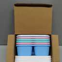 6 Pcs Snack Box Container Set, Reusable 3&4 Compartment Meal Prep Snack Containers for Adults Kids Toddler, BPA-Free Divided Lunchable Container for School, Work and Travel (5 Color)