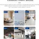 Rechargeable Emergency LED Bulb, with 1200mAh Backup Battery, Standard E26/27 Base, Suitable for Indoor and Outdoor Use, White Light, 4 Pieces