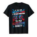 I Was Forced To Put My Controller Down Black Unisex T-Shirt 3XL