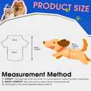 2 Pack Dog Shirts,Breathable Mesh Dog Clothes for Small Dogs and Cat Lightweight Soft Pet Sleeveless Vest for Spring Summer Autumn